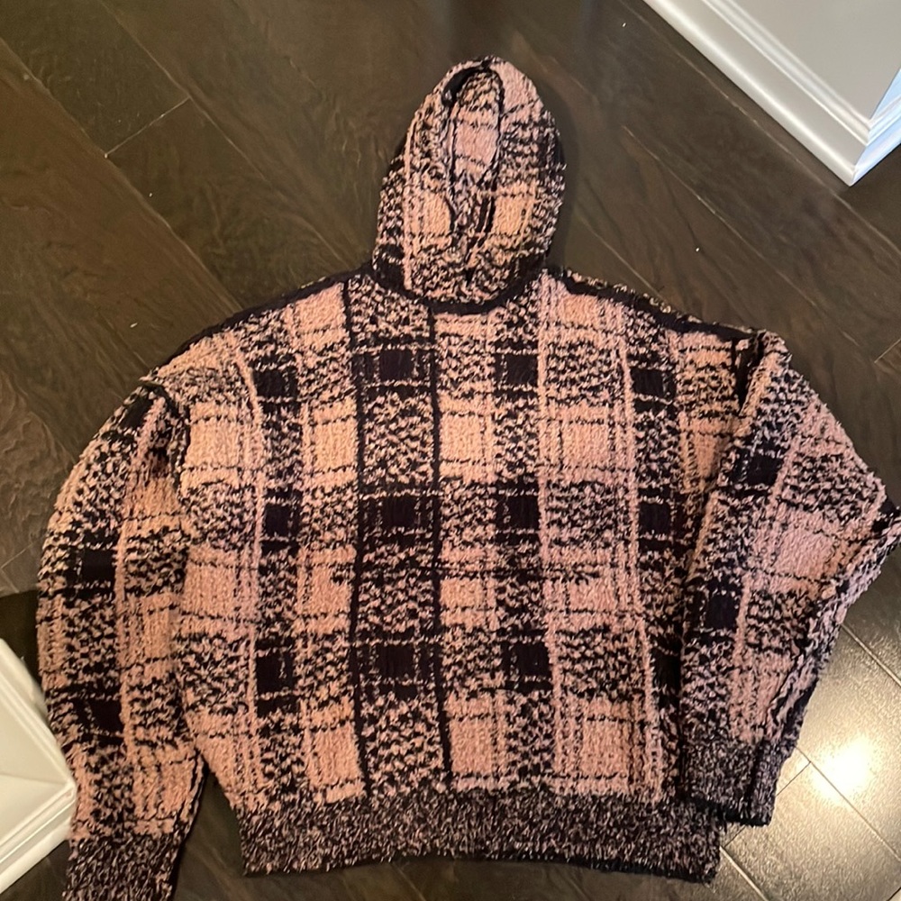 SKIMS MEDIUM COZY HOODED SWEATSHIRT